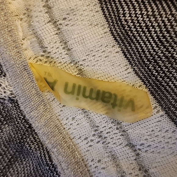 Vitamin A Chevron Maxi Swim Cover-up, Size S - Picture 13 of 14